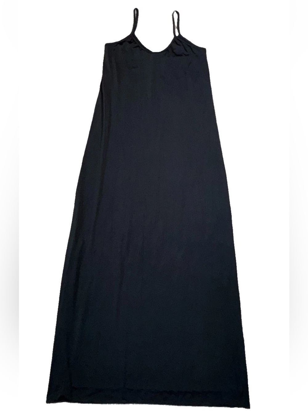 Jijil Couture Black Maxi Dress Size 38 US 2 Spaghetti Strap NWT $430 Designer - Picture 2 of 12